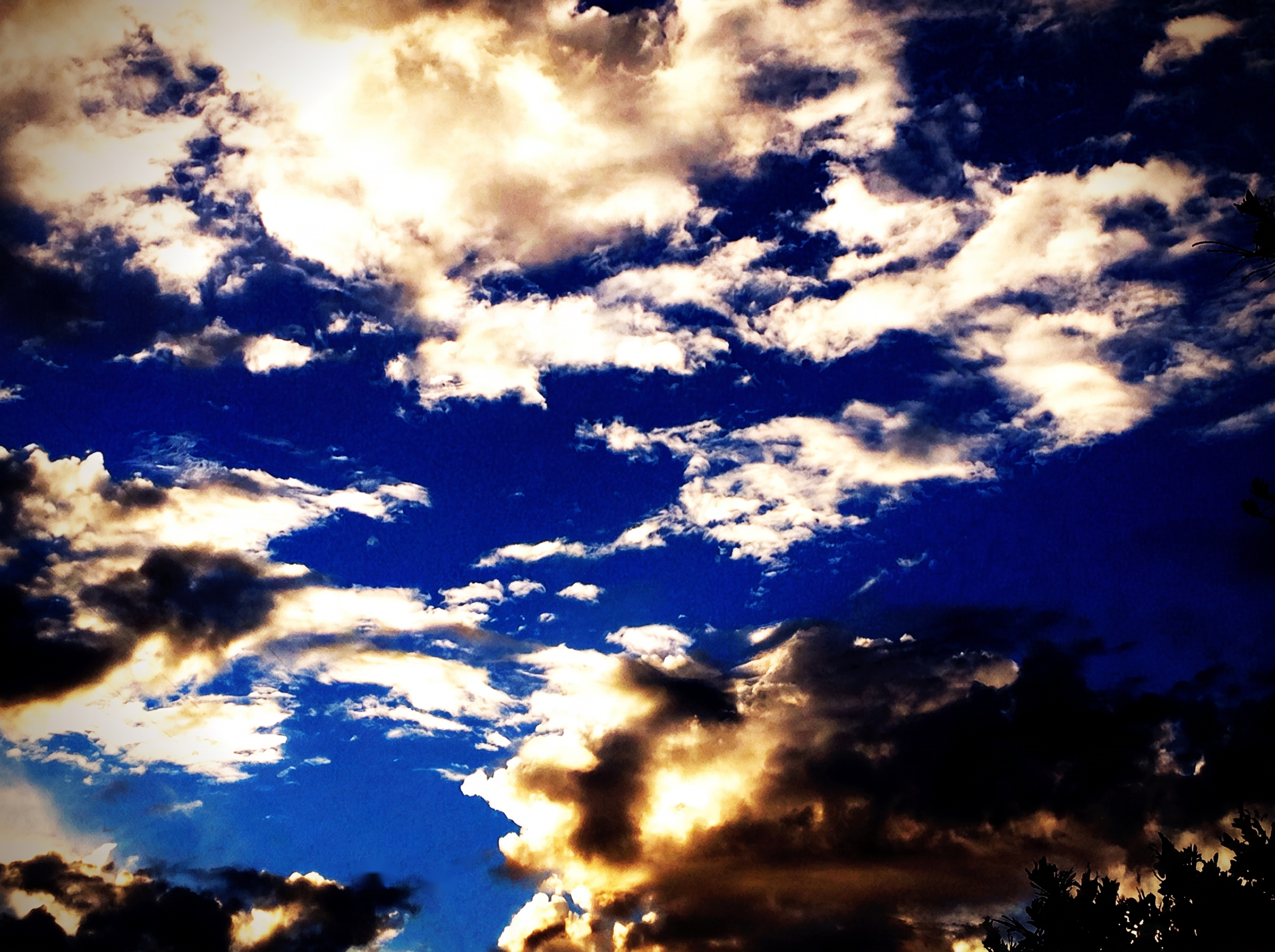 Dramatic cloudscape backdrop